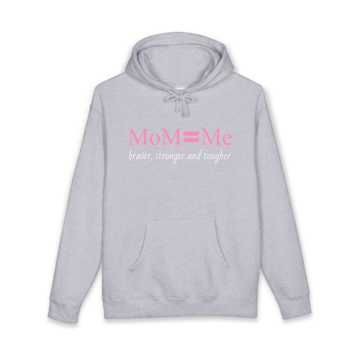 Luxury MoM = Me “Braver, Stronger and Tougher” Unisex Heavyweight Hooded Sweatshirt