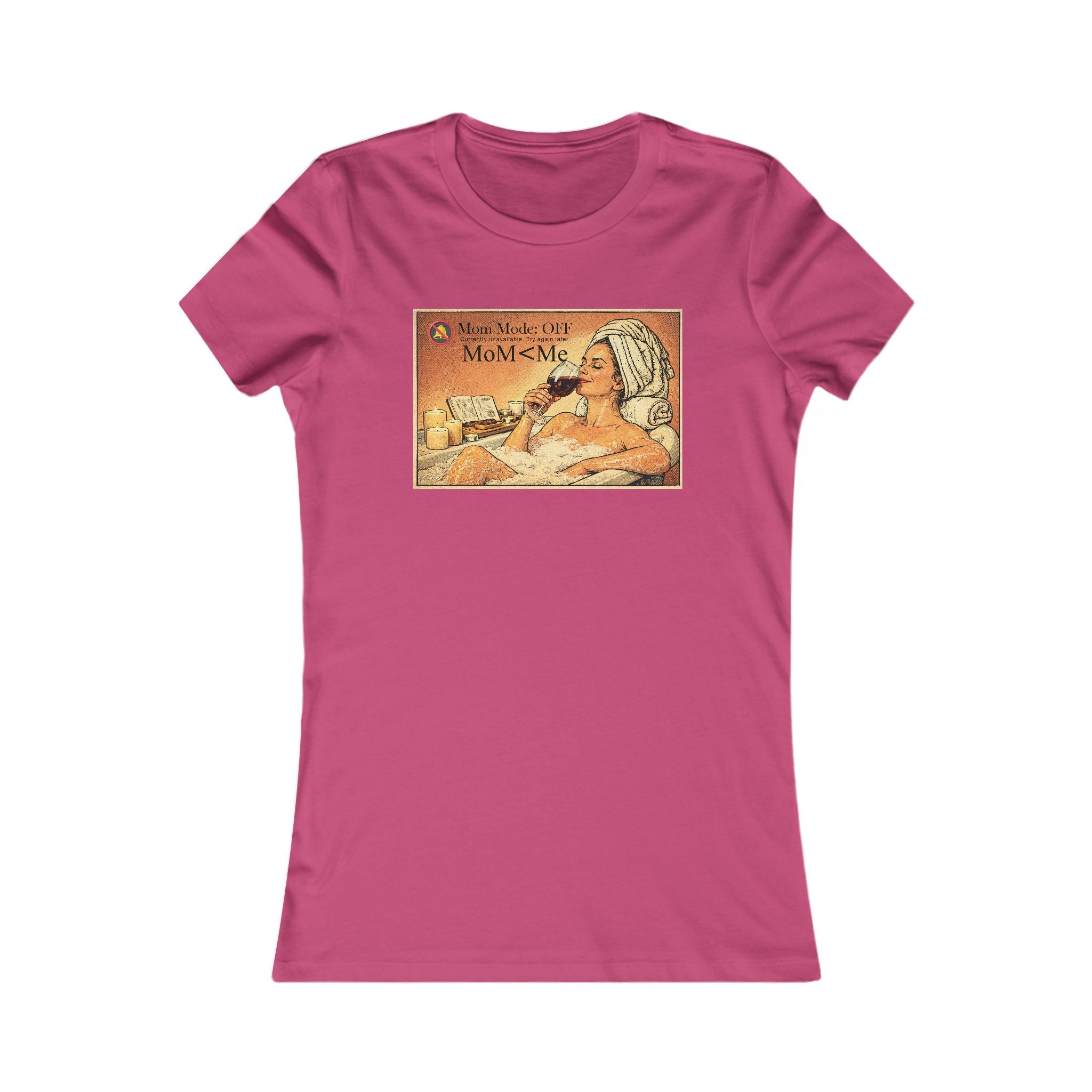 MoM<Me “Mom Mode: OFF” Vintage Comic Women's Favorite Tee