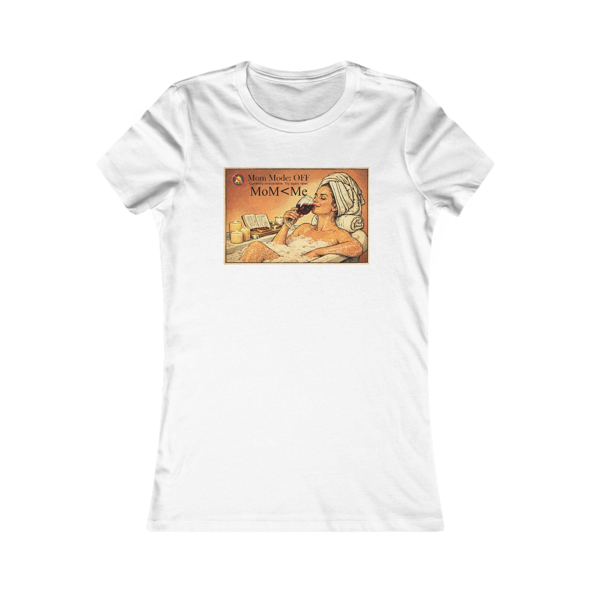MoM<Me “Mom Mode: OFF” Vintage Comic Women's Favorite Tee