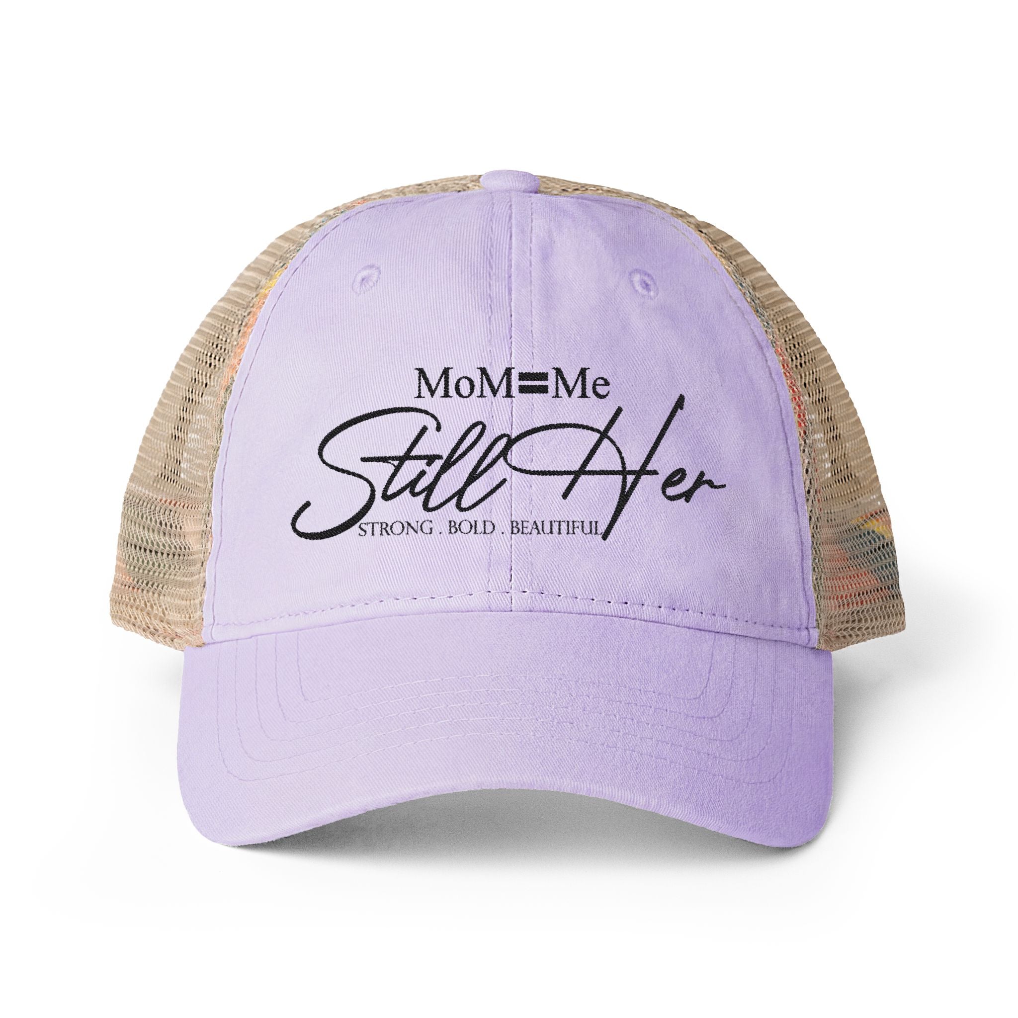 MoM = Me “Still Her” Luxe Washed Mesh Cap Women's