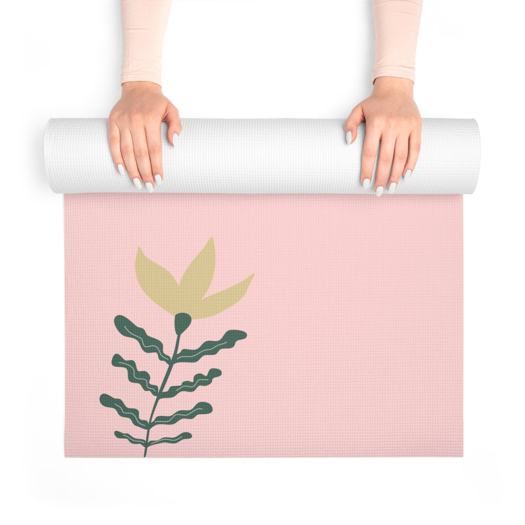 MoM=Me Foam Yoga Mat – Soft Heart. Strong Woman.
