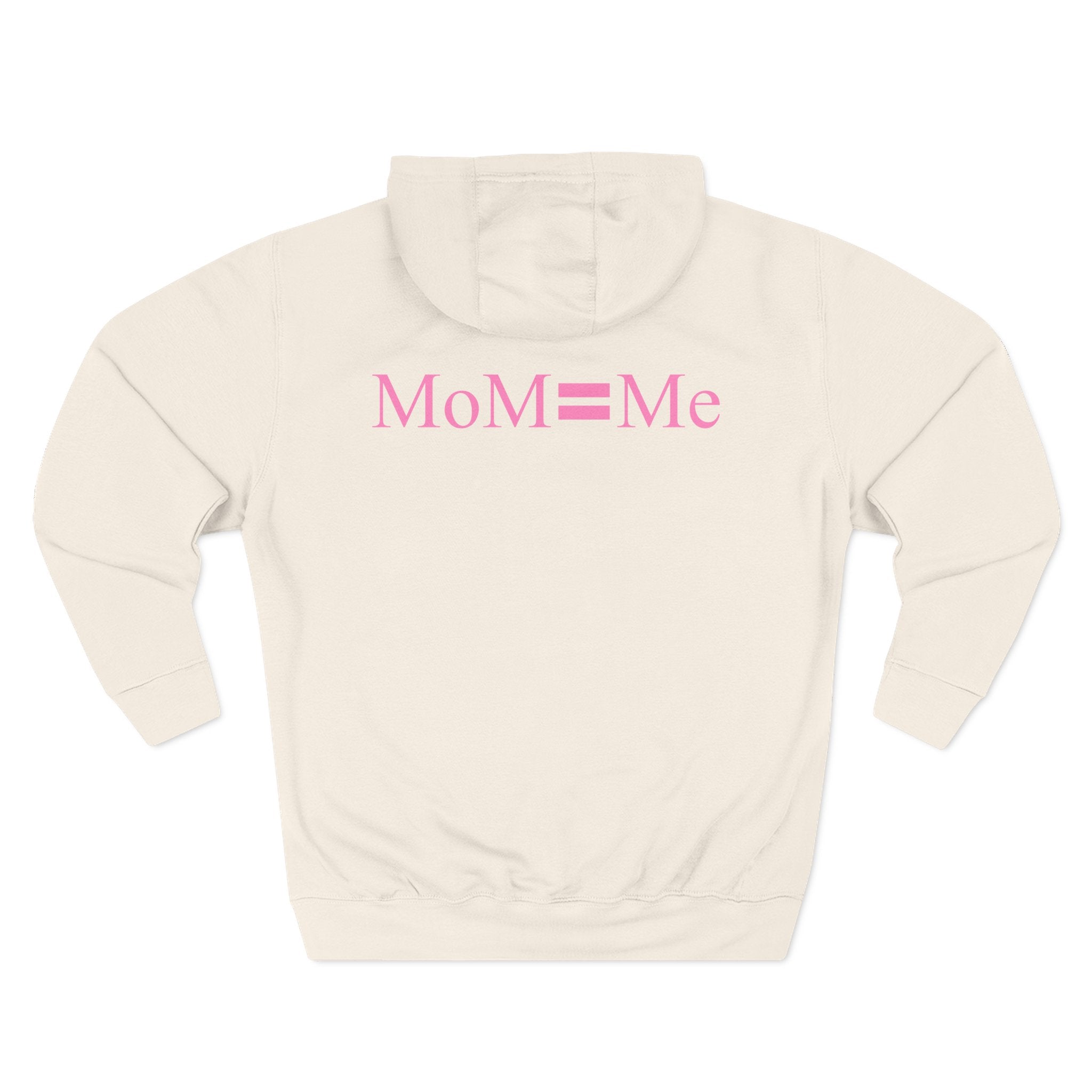 MoM=Me Three-Panel Fleece Hoodie – Motherhood & Self-Care