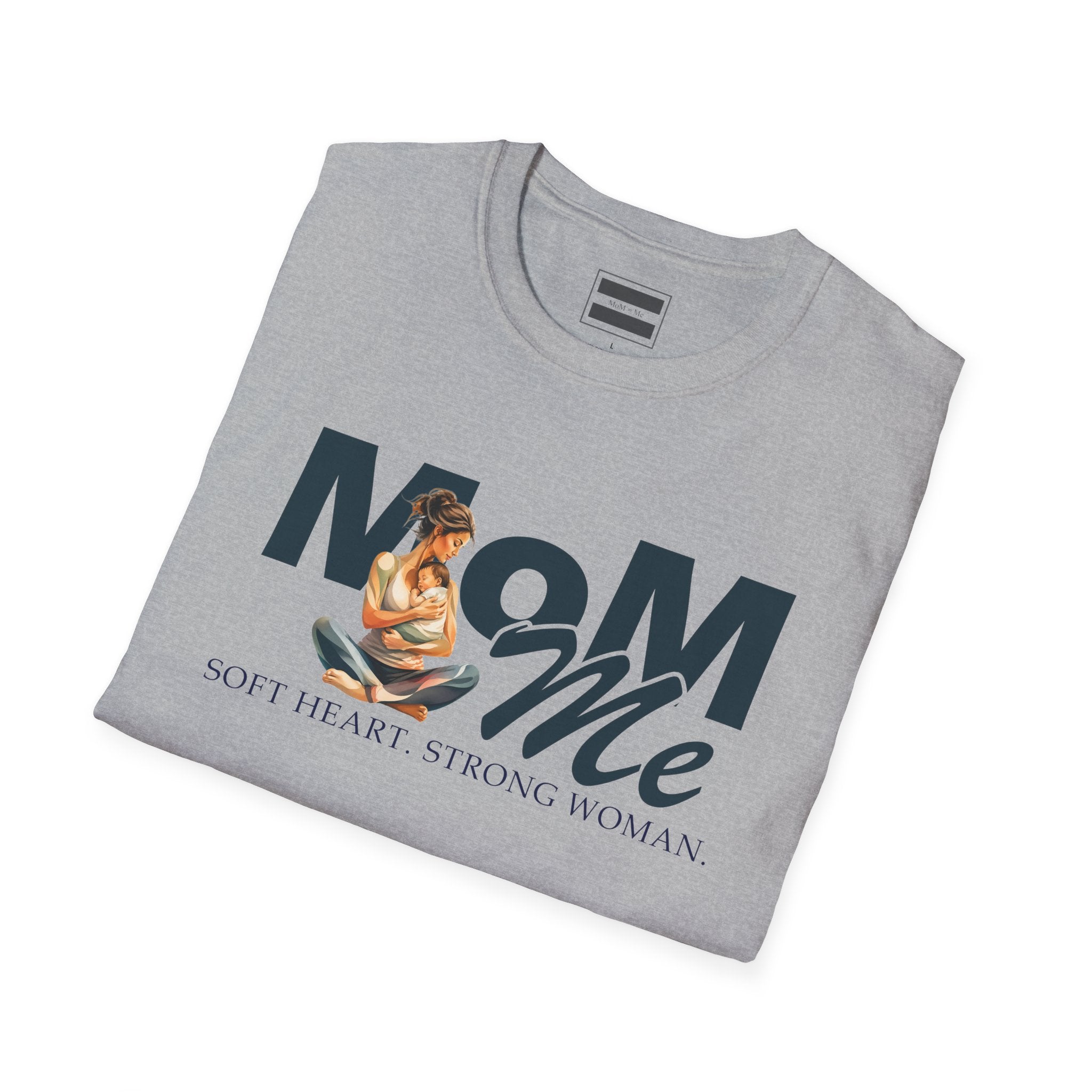 MoM=Me “Soft Heart. Strong Woman Softstyle T-Shirt