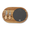 Premium MoM=Me “Still Her” Charcuterie Board — Engraved Acacia & Slate