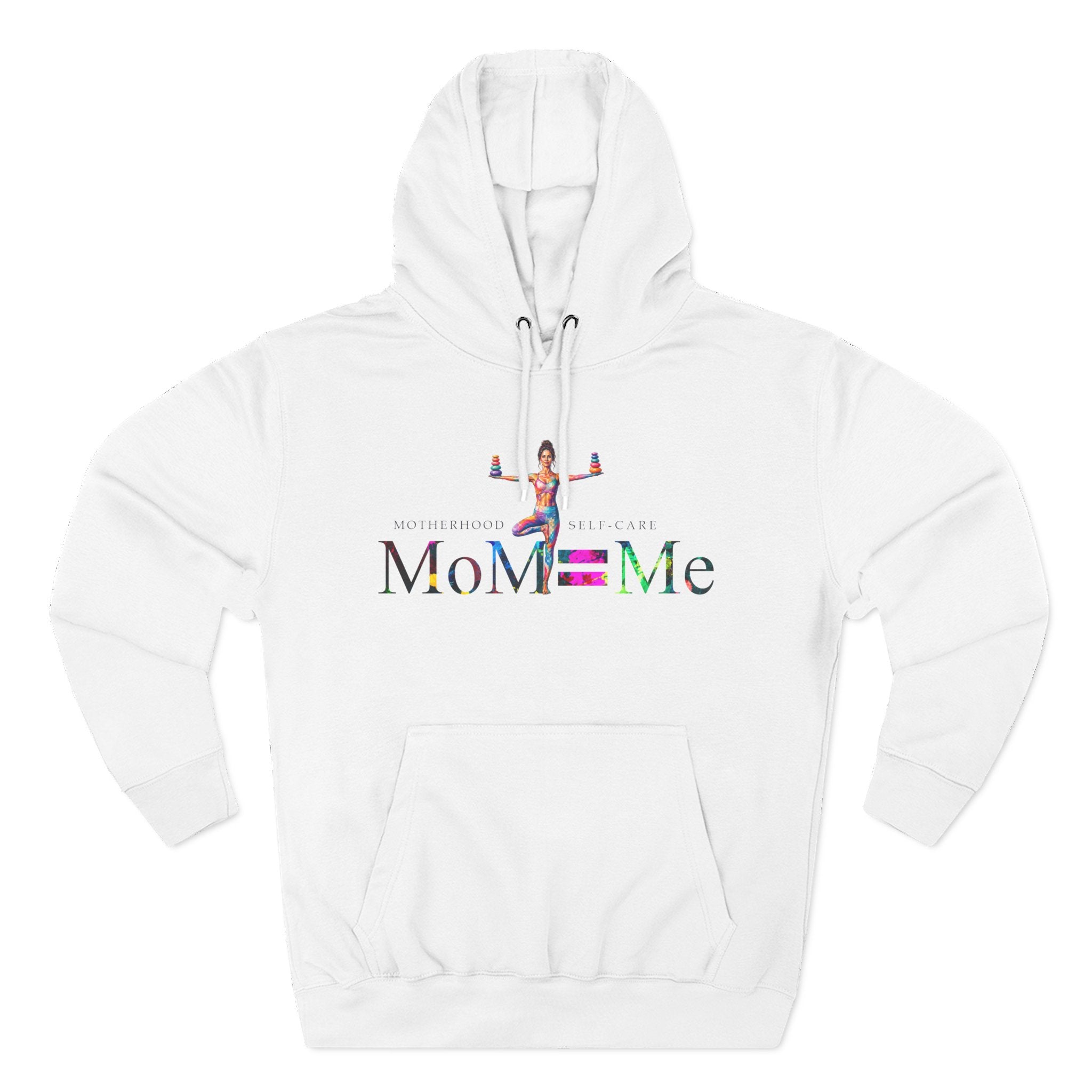 MoM=Me Three-Panel Fleece Hoodie – Motherhood & Self-Care