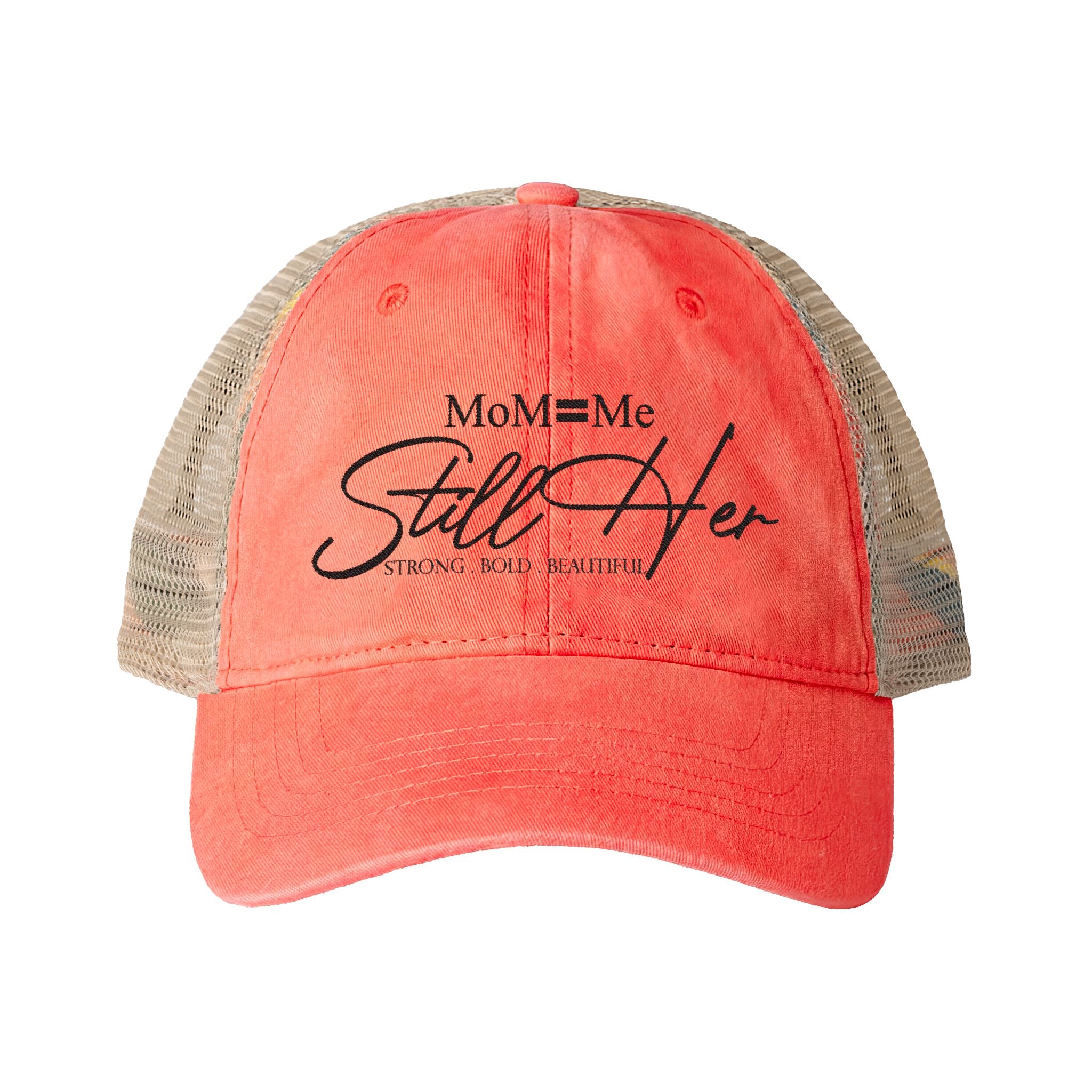 MoM = Me “Still Her” Luxe Washed Mesh Cap Women's