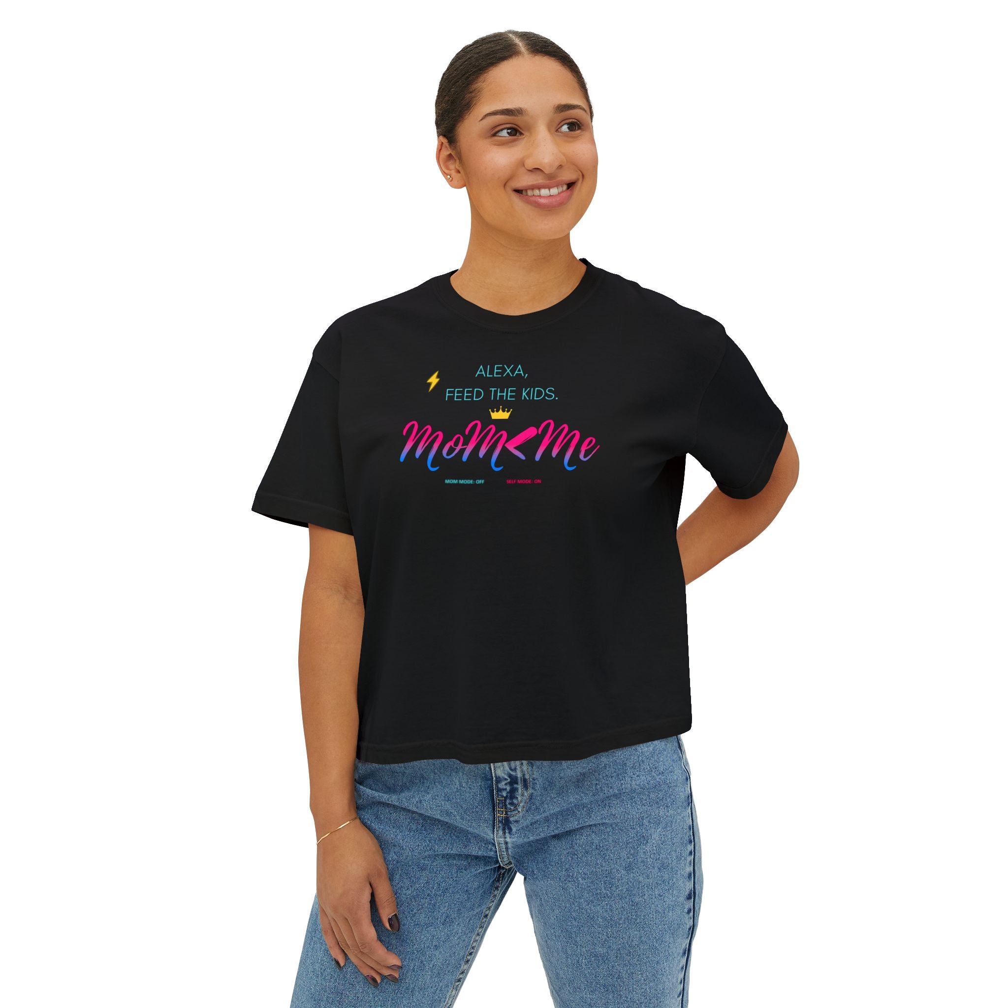 MoM=Me Premium Women’s Boxy Tee