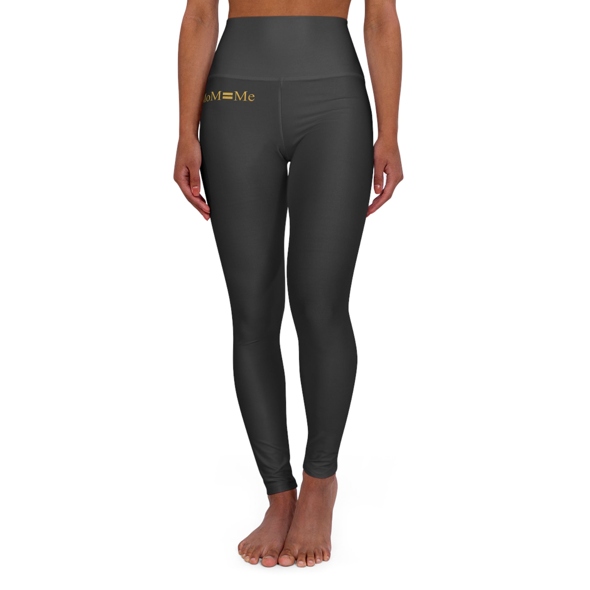 MoM = Me High Waisted Yoga Leggings (AOP)