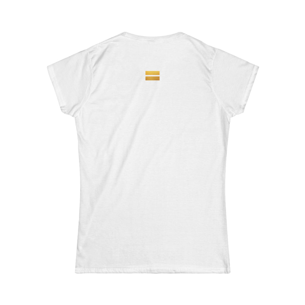 MoM=Me™ Women’s Softstyle Tee — “Not All Heroes Wear Capes”