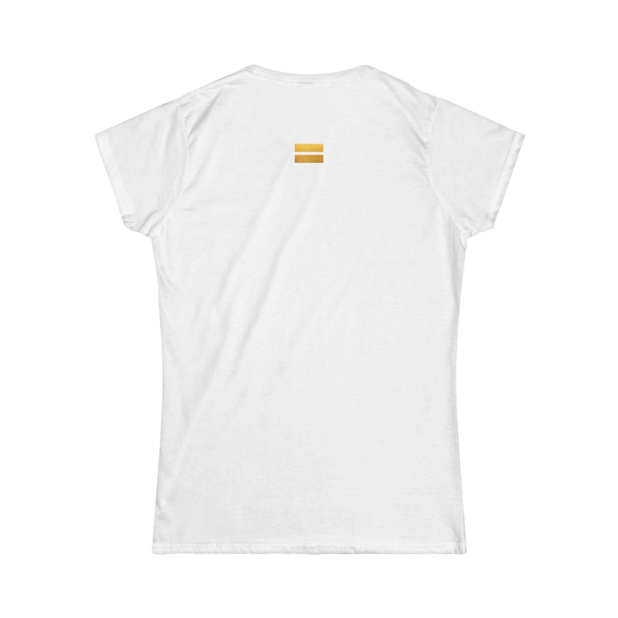MoM=Me™ Women’s Softstyle Tee — “Not All Heroes Wear Capes”
