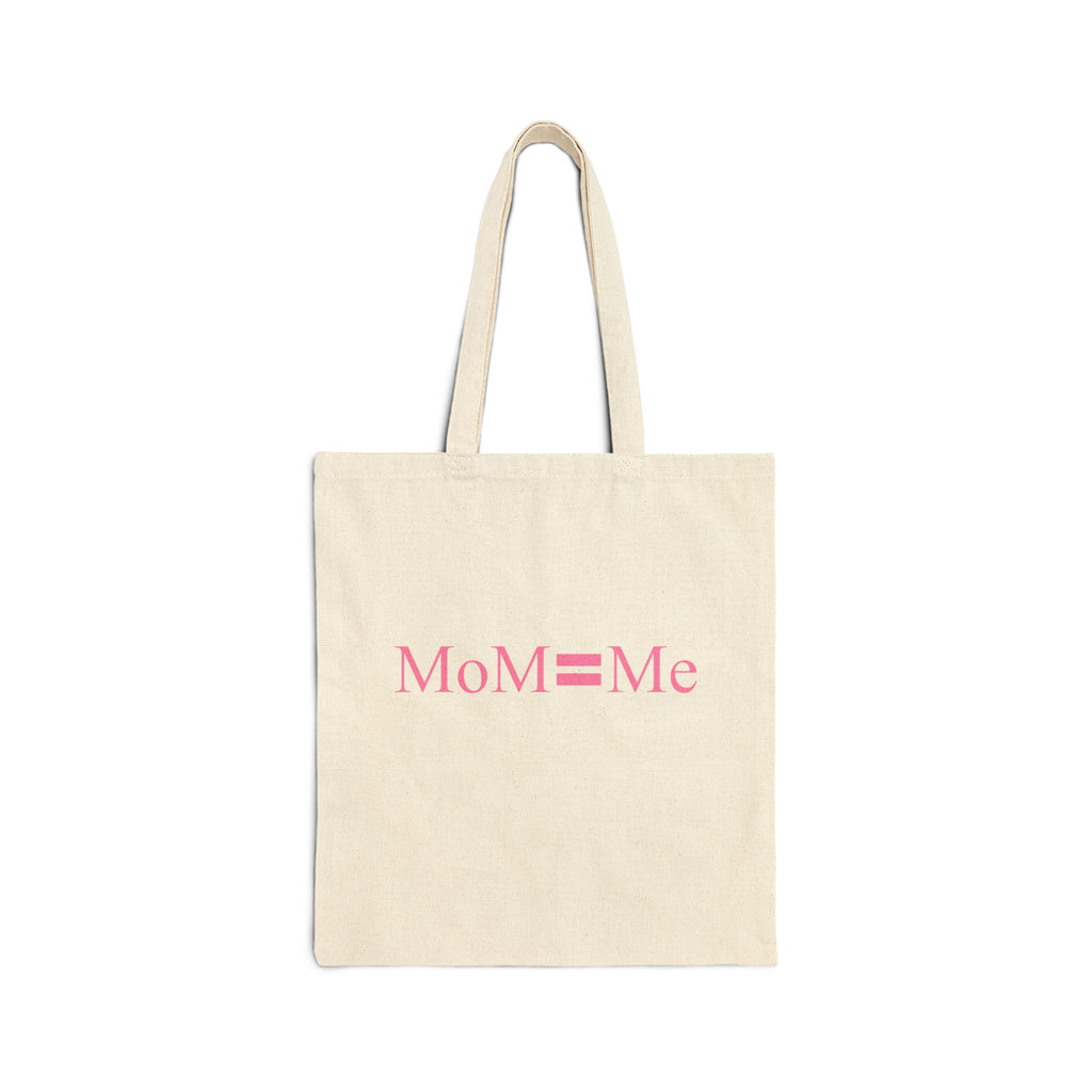 MoM=Me Cotton Canvas Tote Bag – Motherhood & Self-Care