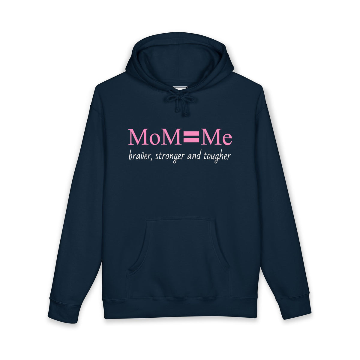 Luxury MoM = Me “Braver, Stronger and Tougher” Unisex Heavyweight Hooded Sweatshirt