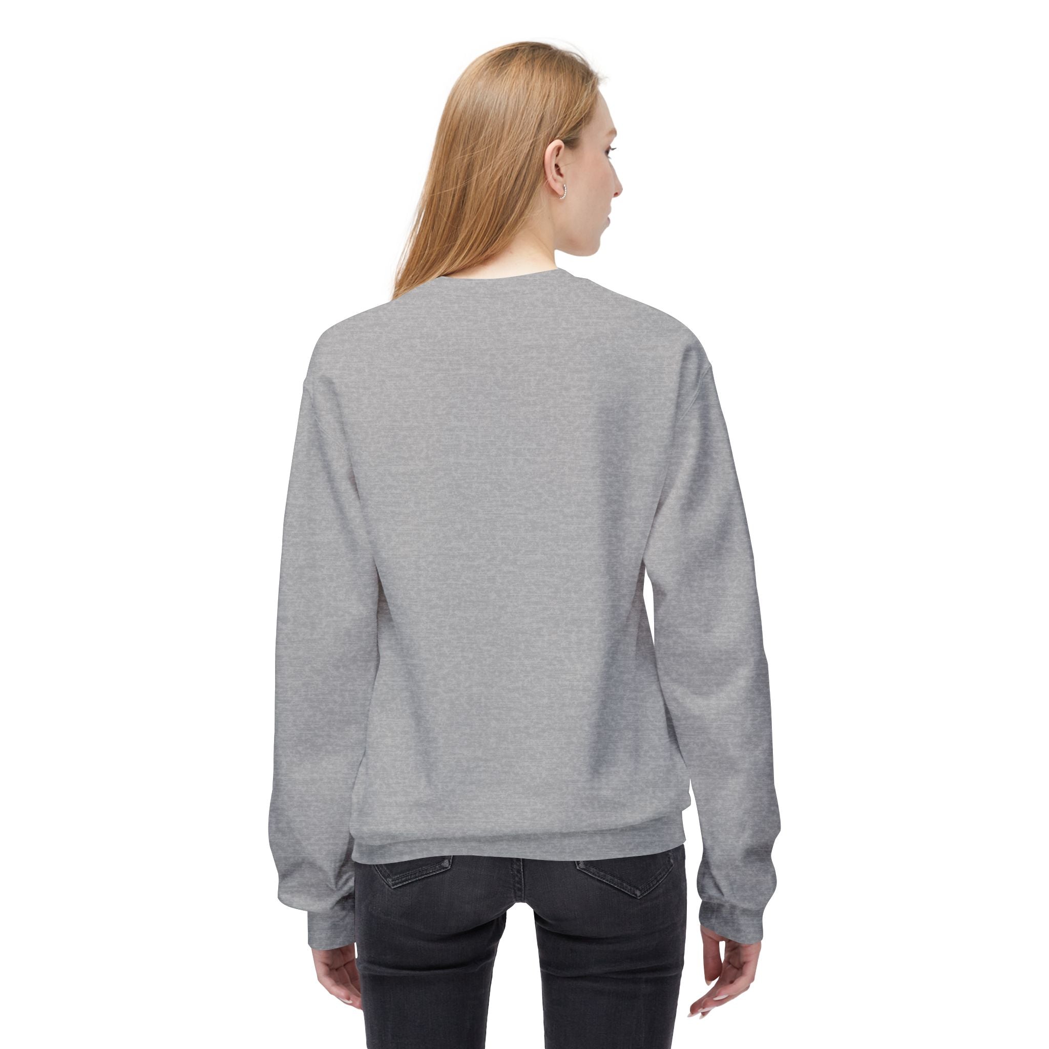 MoM < Me Unisex Midweight Softstyle Fleece Crewneck Sweatshirt